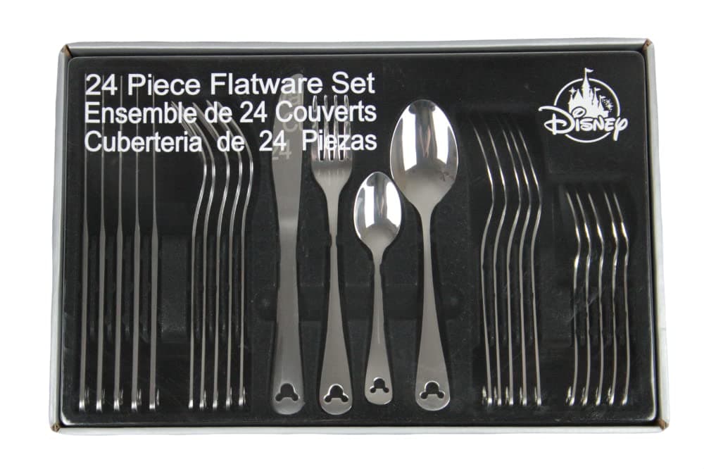 Theme Park Exclusive Mickey Icon 24 Piece Flatware Se