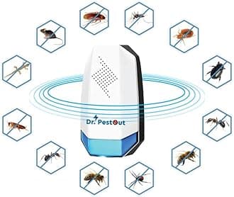 Ultrasonic Pest Repellent Machine to Repel Lizard, Rat, Cockroach, Mosquito, Home Pest & Rodent Repelling Aid for Reject Ants for Reject Insect Mosquito Killer Machine Lizard (Pack of 05)