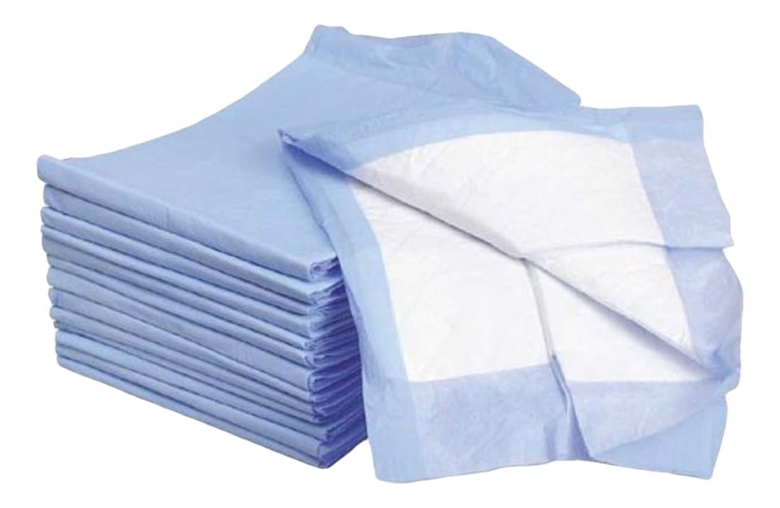 Pastell Absorbent Disposable Underpads, Chux, Blue, 25 Pack