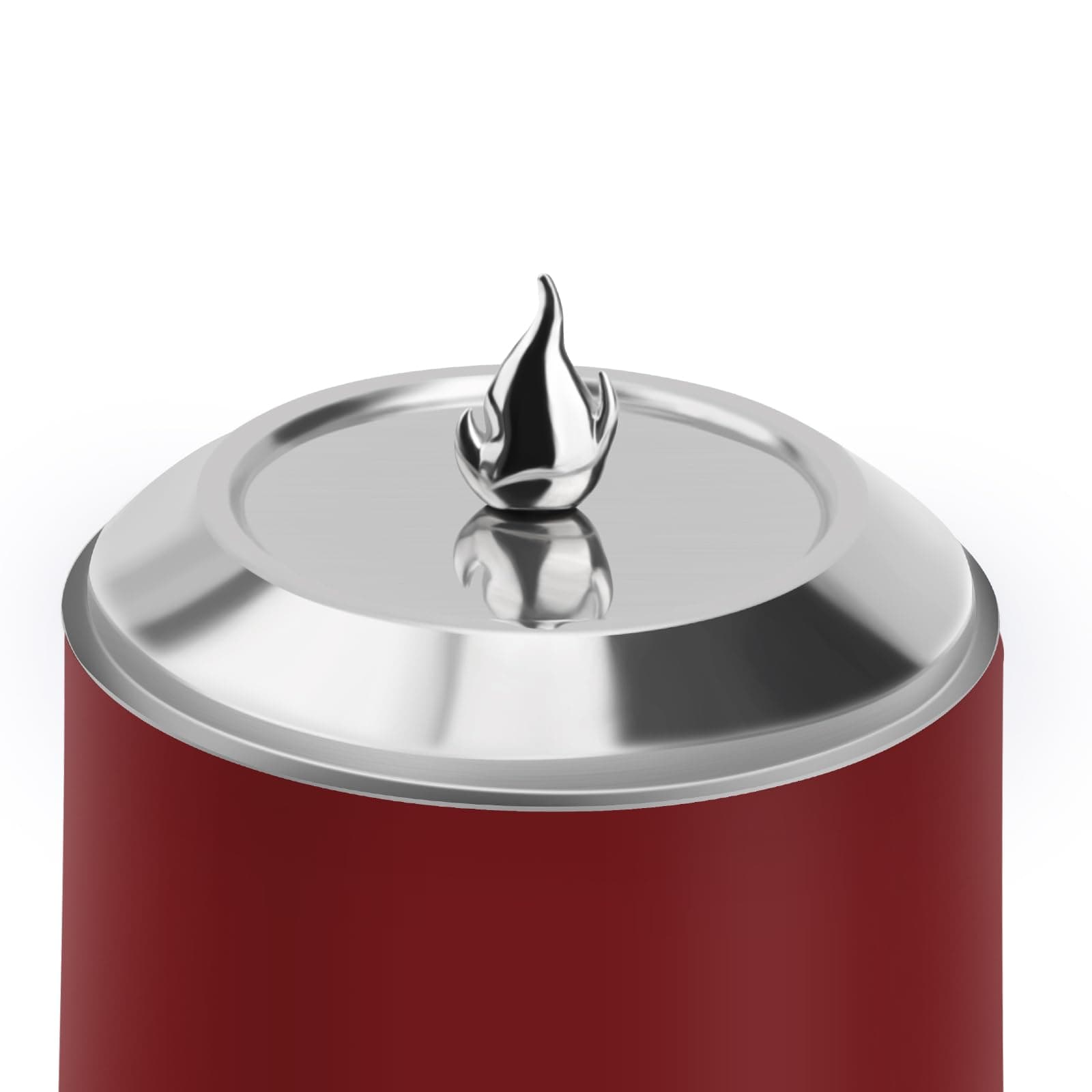 Tabletop Fire Pit Lid,Fits Solo Stove Mesa Tabletop Fire Pit,5.3" Stainless Steel with Handle,Solo Stove Mesa Accessories,Indoor Outdoor Mini Stove Accessory (Lid)