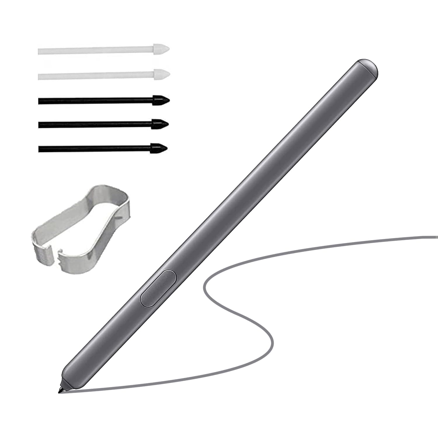 Galaxy Tab S6 Stylus Pen Replacement for Samsung Galaxy Tab S6 SM-T860 T860 T865 T867 (WithoutBluetooth) Stylus Touch S Pen (Gray)