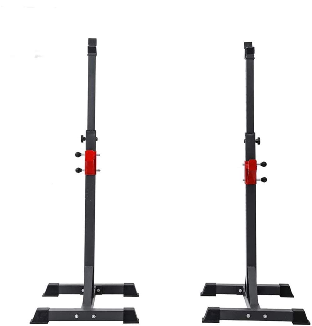Fancyart Hauteur Rack Adjustable Multifunction Rack Height Squat Rack Weight Lifting Strength Training Support for Hard Sport Gym, Home