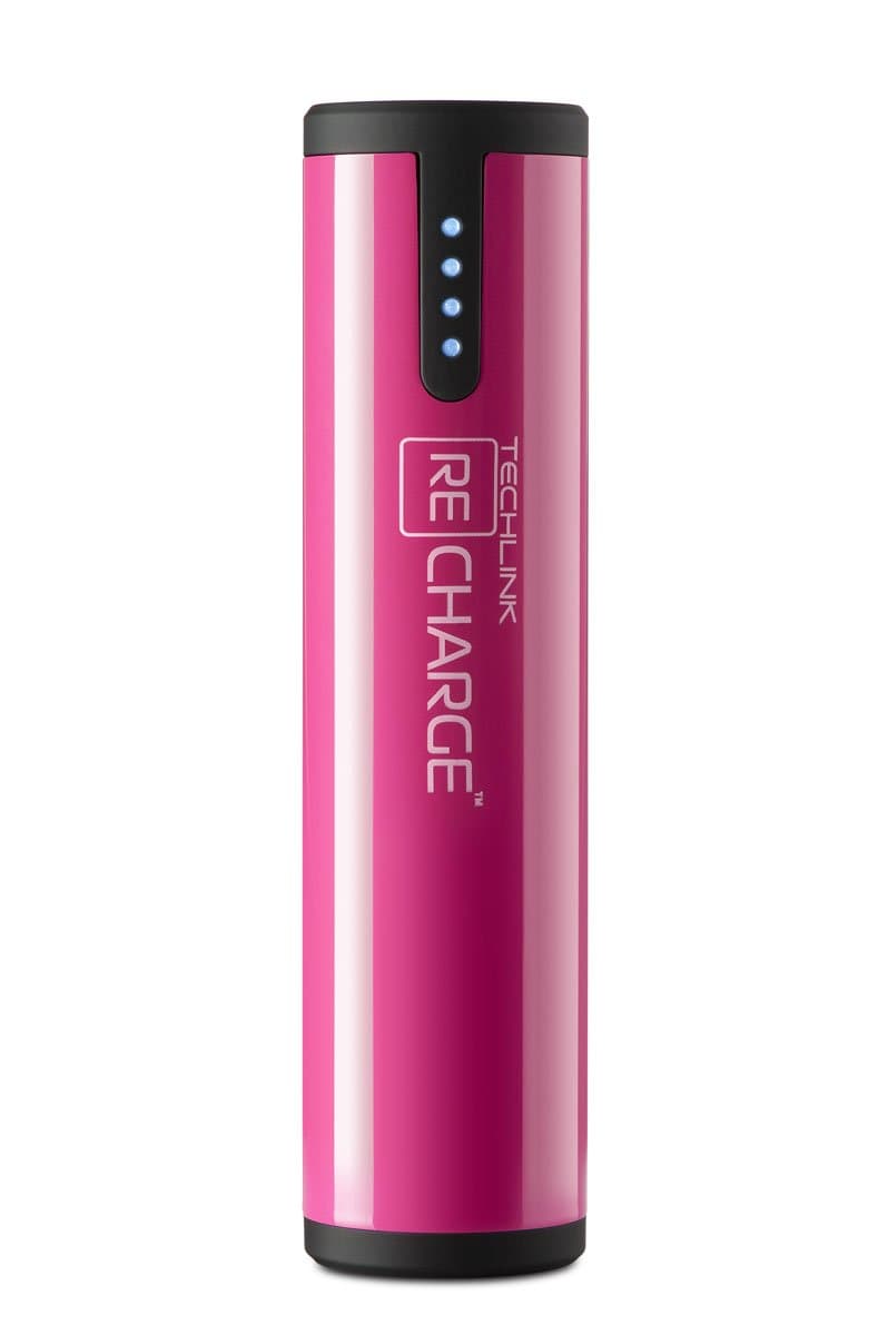 TechlinkRC2600 Recharge USB Powerbank - Pink