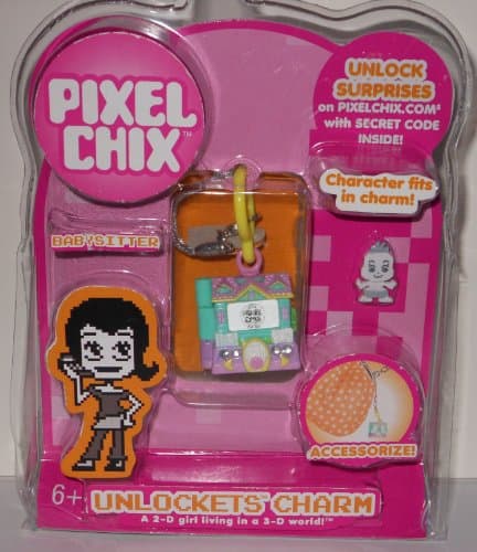 Pixel Chix Unlockets Charm – Babysitter