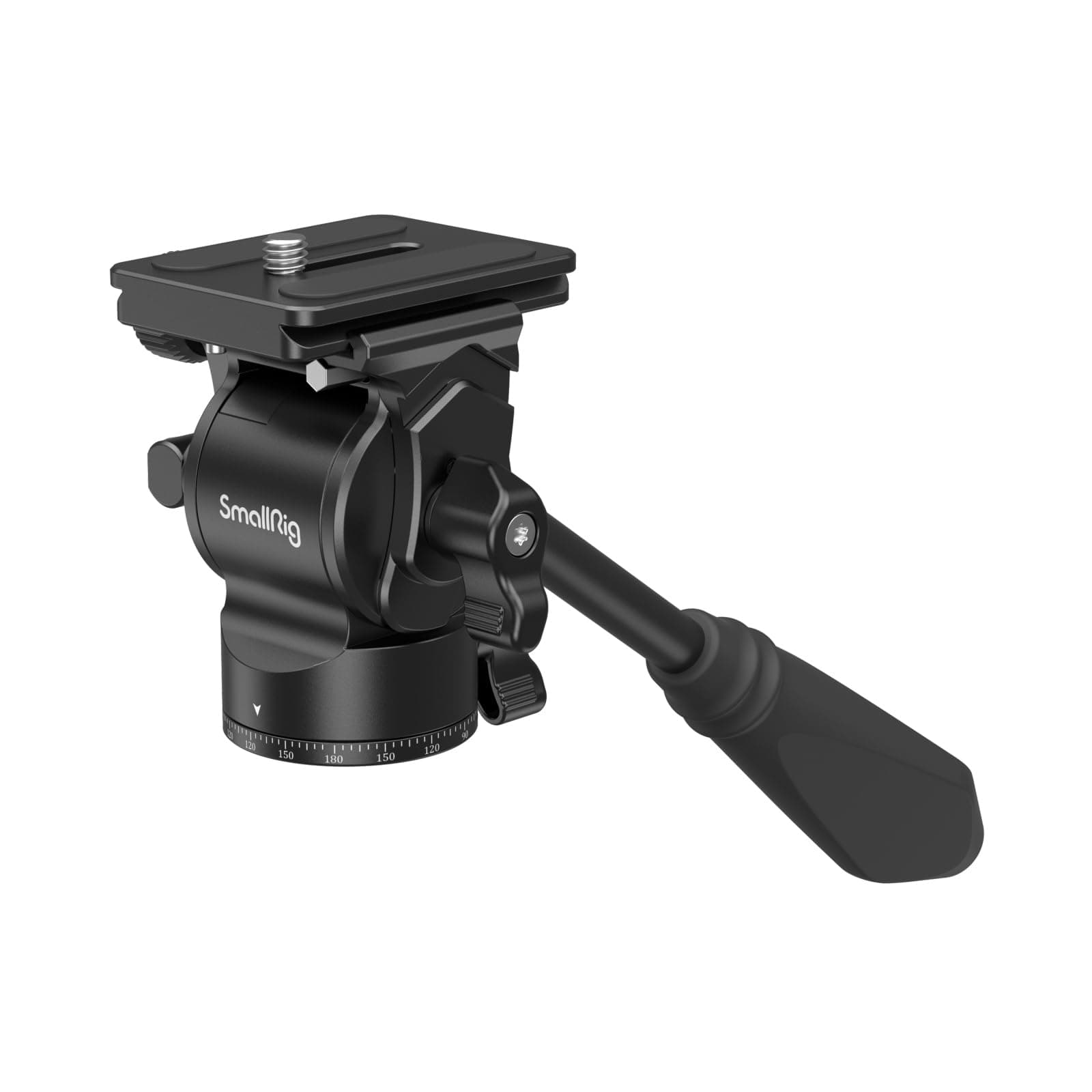 SmallRig Tripod Fluid Head Pan Tilt Head with Quick Release Plate for Arca Swiss for Compact Video Cameras and DSLR Cameras -3259B