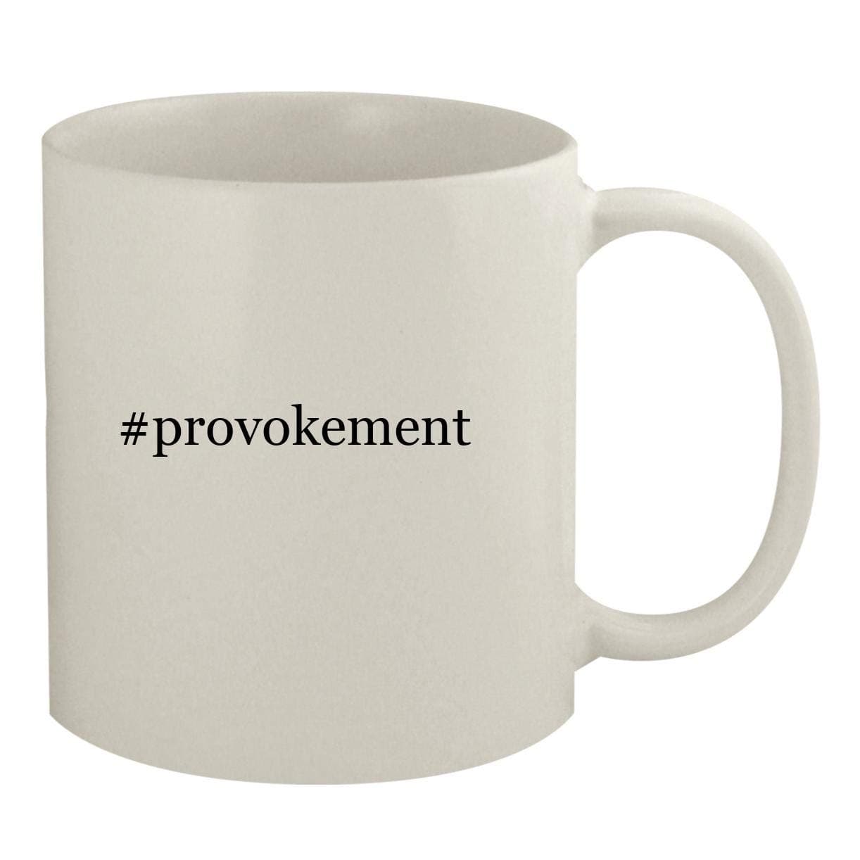#provokement - 11oz Hashtag White Coffee Mug