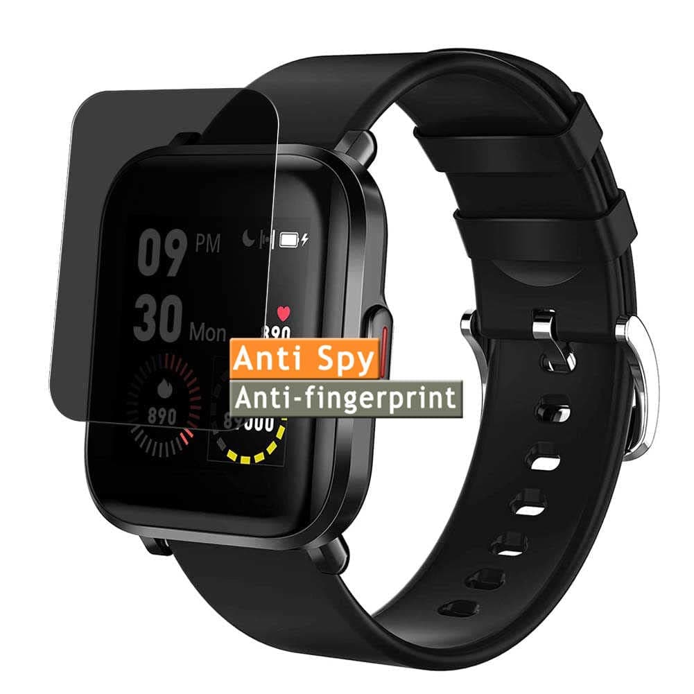 Privacy Screen Protector, compatible with LIDOFIGO LIFEBEE CS201C CS201 1.3" Smartwatch Smart Watch Anti Spy Film Protectors Sticker [ Not Tempered Glass ]
