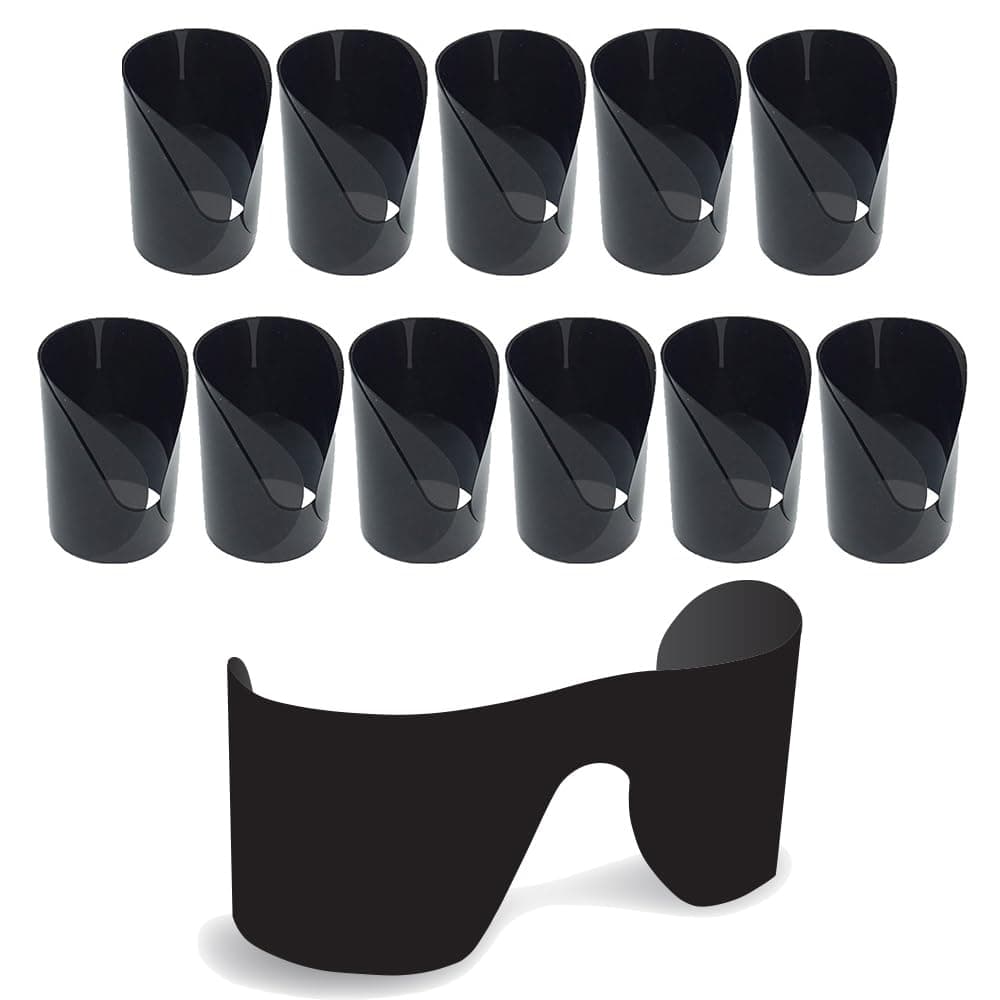 Disposable Rollup Sunglasses, 12pkg, Smoke, One Size