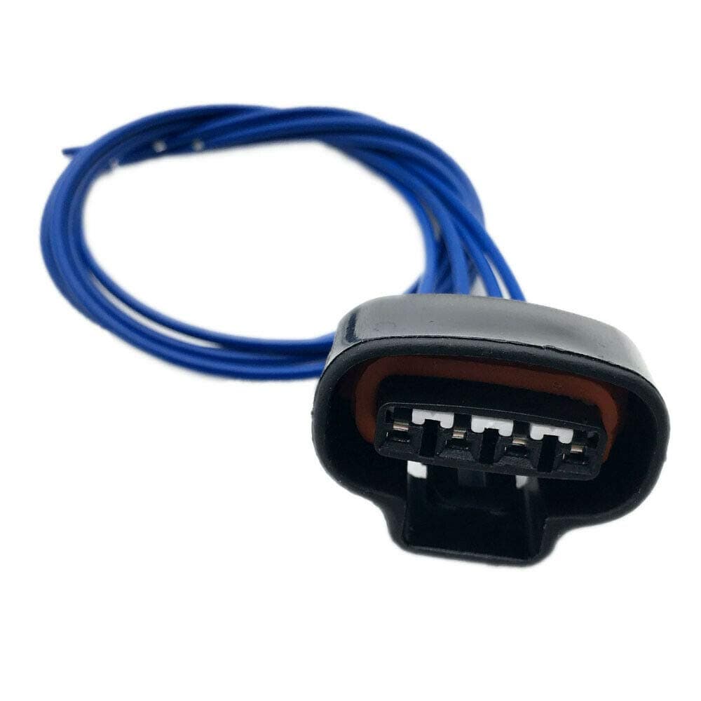 New Connector 4-Way for Compatible with Toyota Distributor Sensor 90980-11150 Plug Pigtail