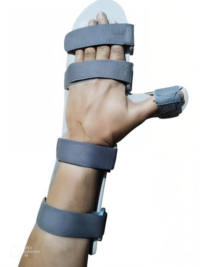 FAMILY LINE Polyester Static Cook Up Splint Palm Support, Elbow Support Hand Support (For Left Hand), Free size