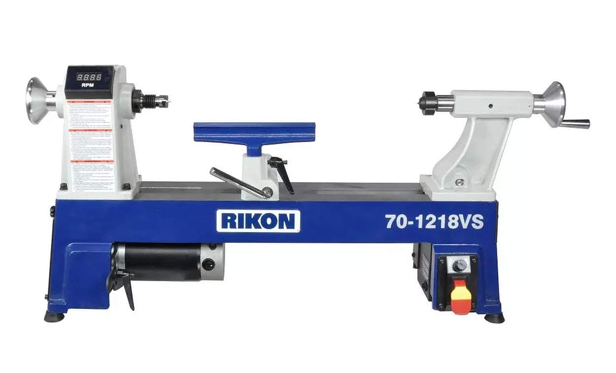 Rikon 12" x 18" Variable Speed Midi Lathe, Model 70-1218VS