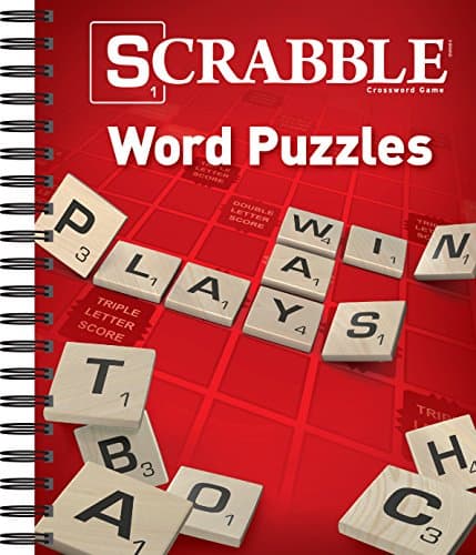 SCRABBLE Word Puzzles Spiral-bound – August 1, 2015