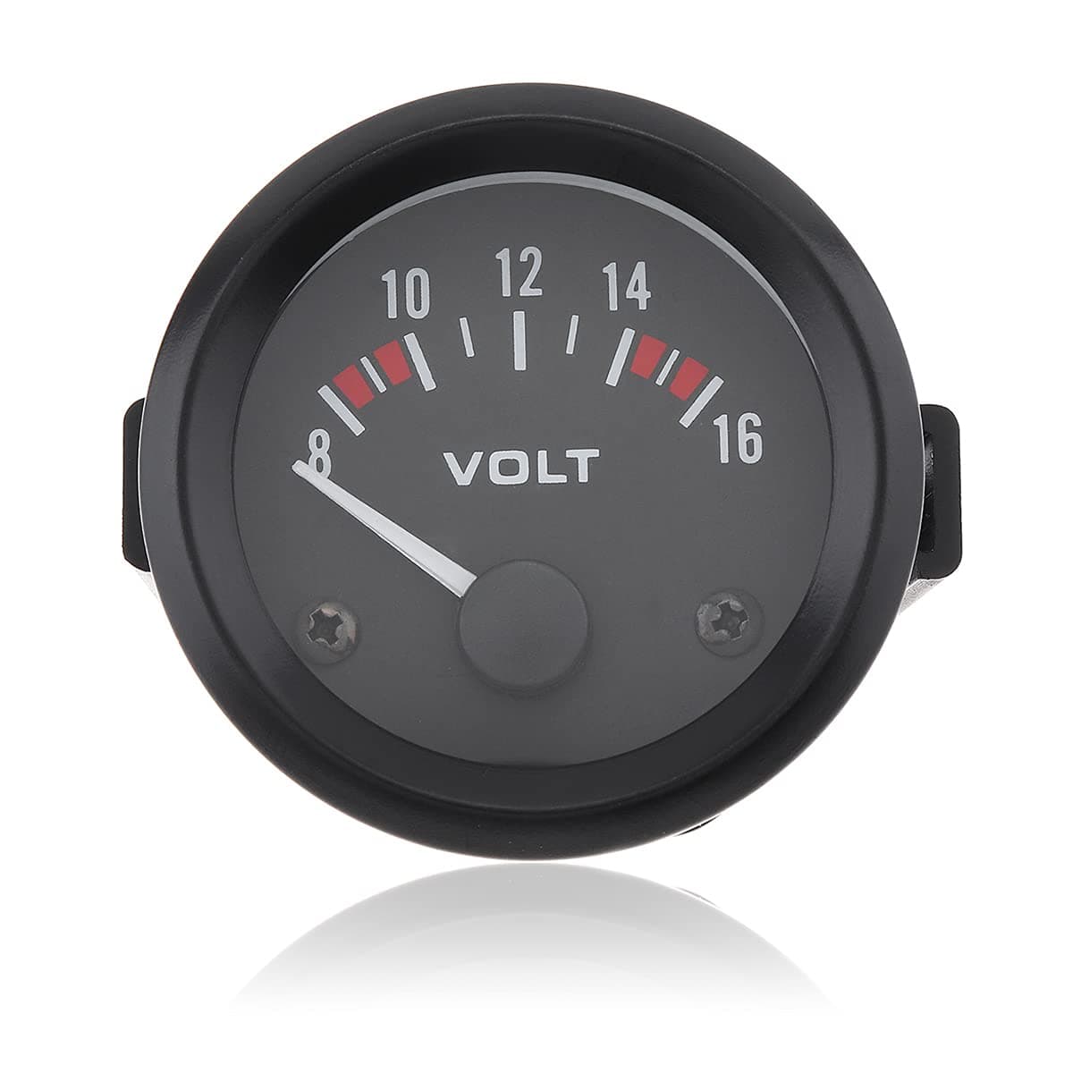2" 52MM 12V 8~16V Universal LED Electrical Car Voltmeter Voltage Gauge Meter
