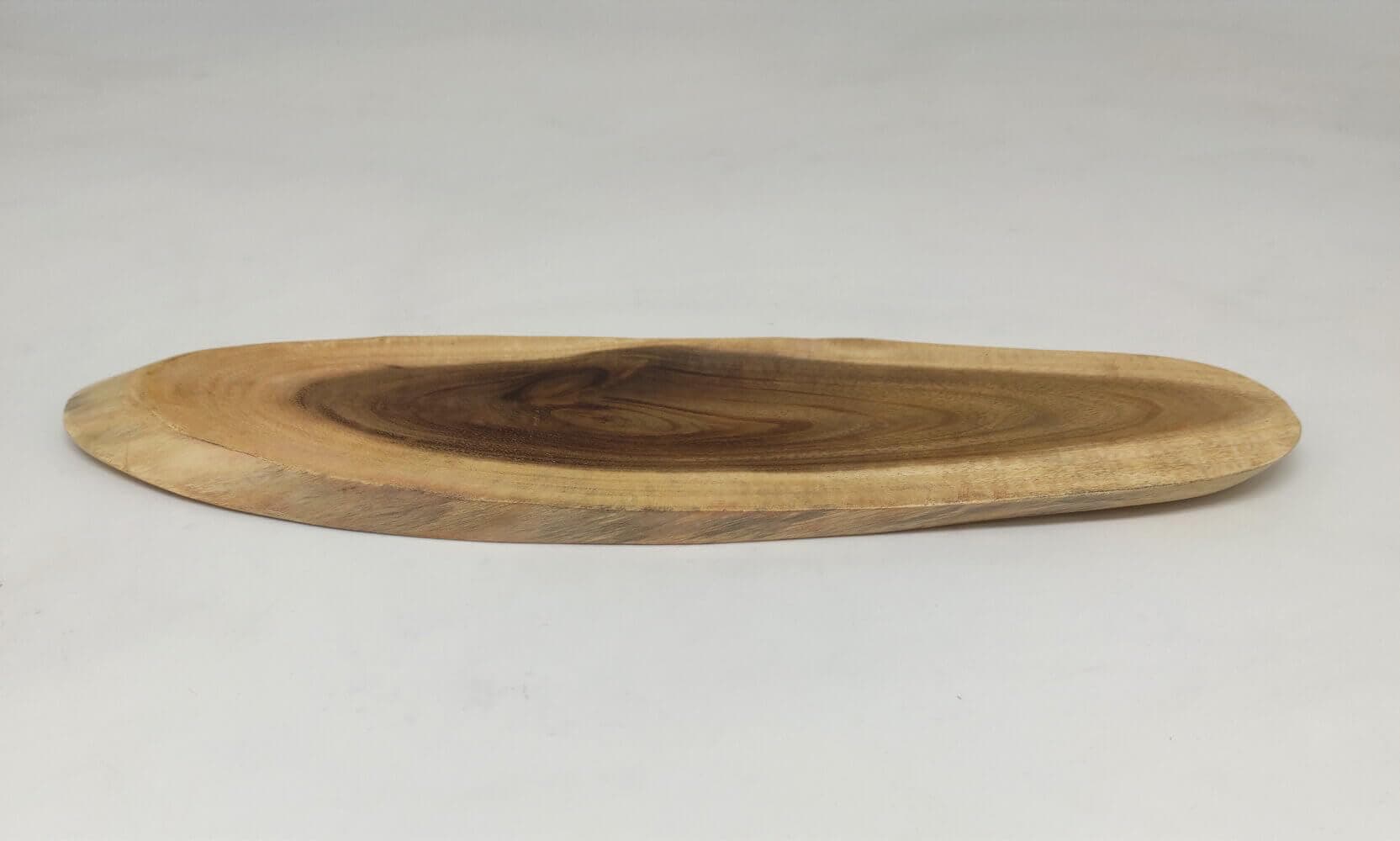 Ferra Indica Rustic Cutting Board Copping Board Asymmetric Serving Tray,Cheese Board,Wooden Cake Stand Gambhar Wood Live Edge Slab for Kitchen Vegetables, Fruits & Cheese - 15 Inches