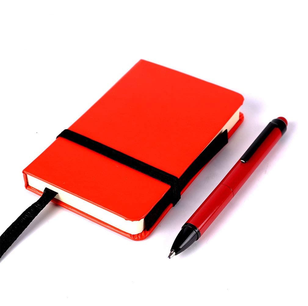Small Pocket Notebook/Notepad Mini Memo Book with Pen 2.5×4 inch Gift Note Pads 80 Sheets Blank Pages