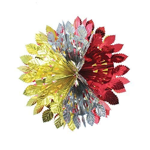 30cm Foil Snowball Hanging Decoration