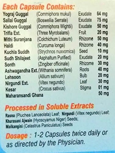 Panion Plus for Joint Pains-50 Capsules