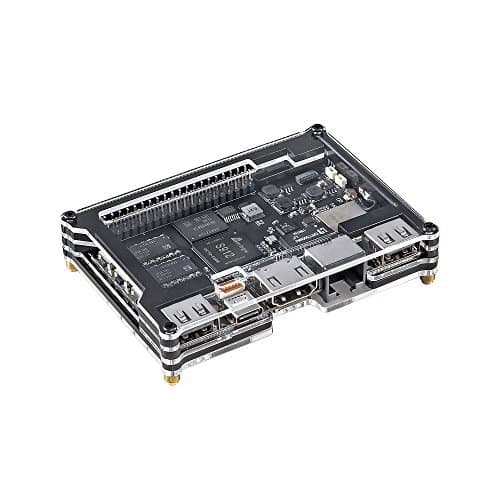 Khadas VIM2(V12) Basic Open Source SBC Board 2 x 2 MIMO WiFi AP6356S Gigabit LAN DDR4 2GB EMMC 16GB with SPI Flash and WOL support