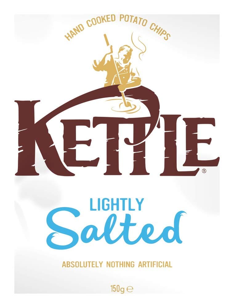 Kettle Chips Light Salted, 150g