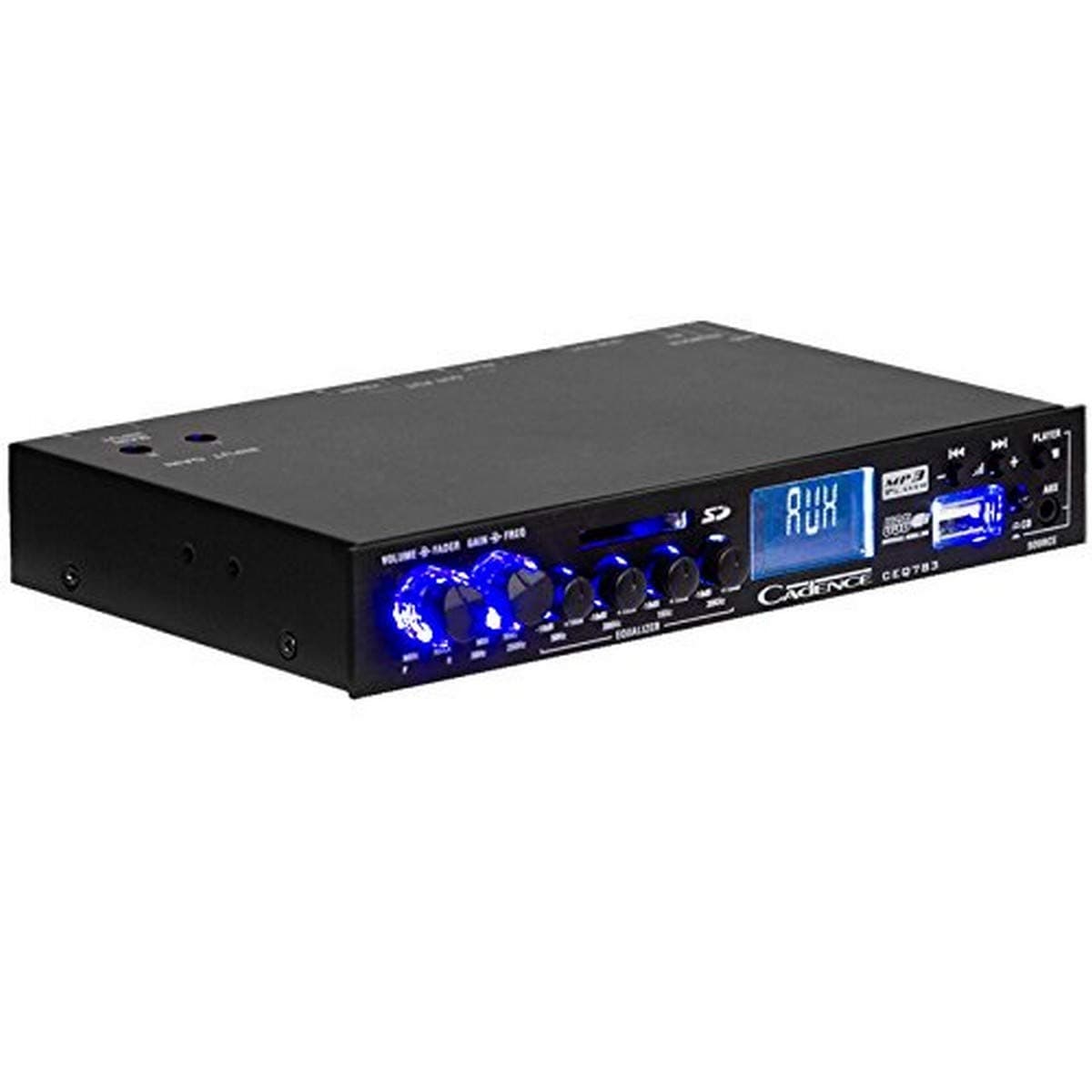 CEQ783 4 Band Preamp Paragraphic Equalizer with 9V Line Driver