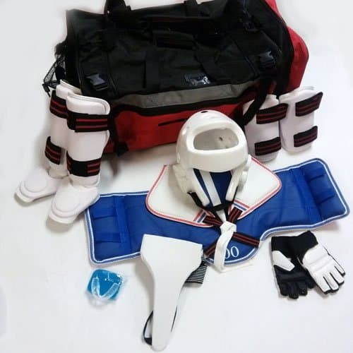 Tae Kwon Do Sparring Gear Set Deluxe Size CHL (Size 1) Female