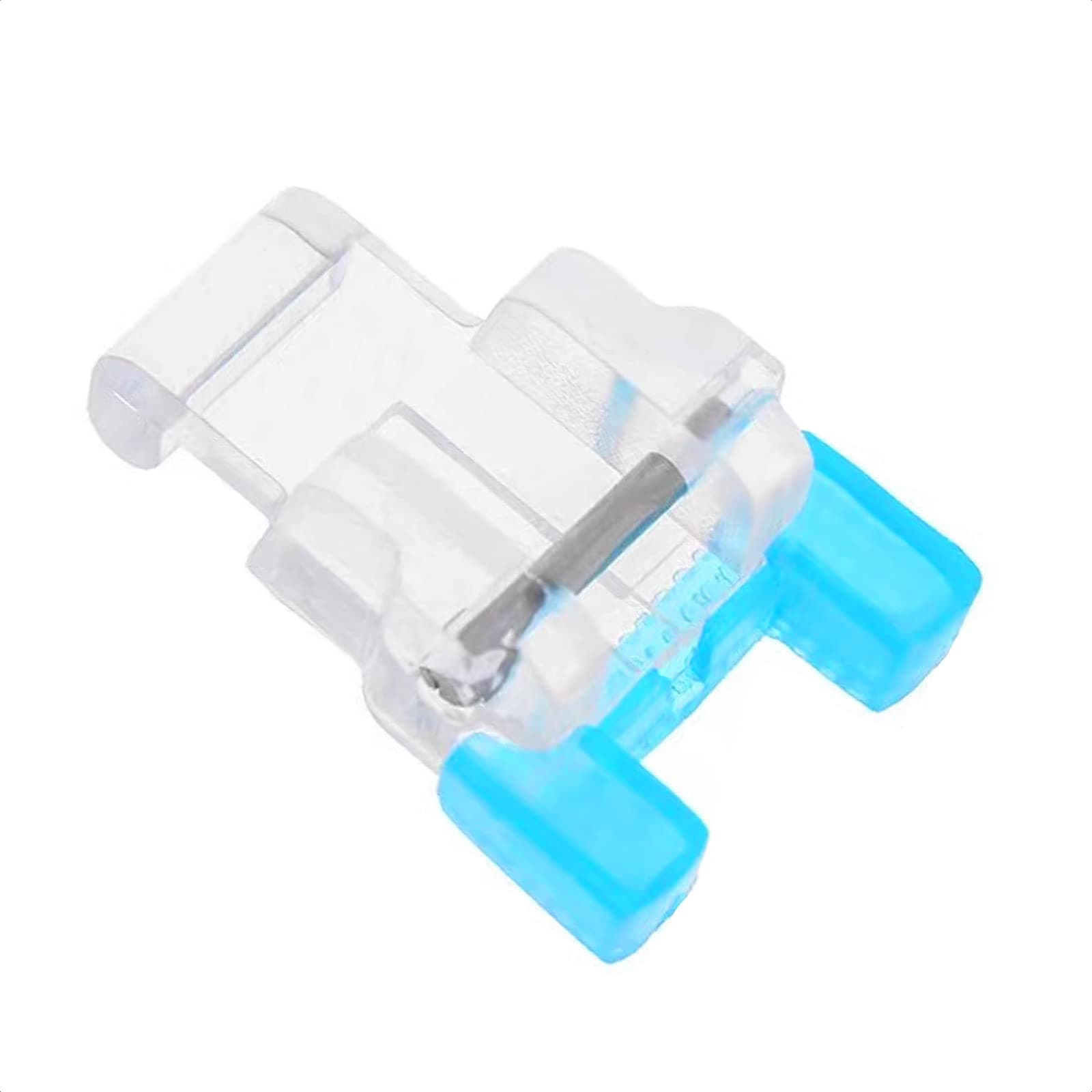 Snap On Button Sew On Presser Foot for All Low Shank Snap-On Singer*, Brother, Babylock,New Home, Janome, Kenmore, Euro-Pro, White, Juki, Simplicity, Elna Sewing Machines