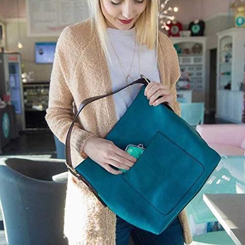 Joy Susan Classic Hobo Handbag (Periwinkle)