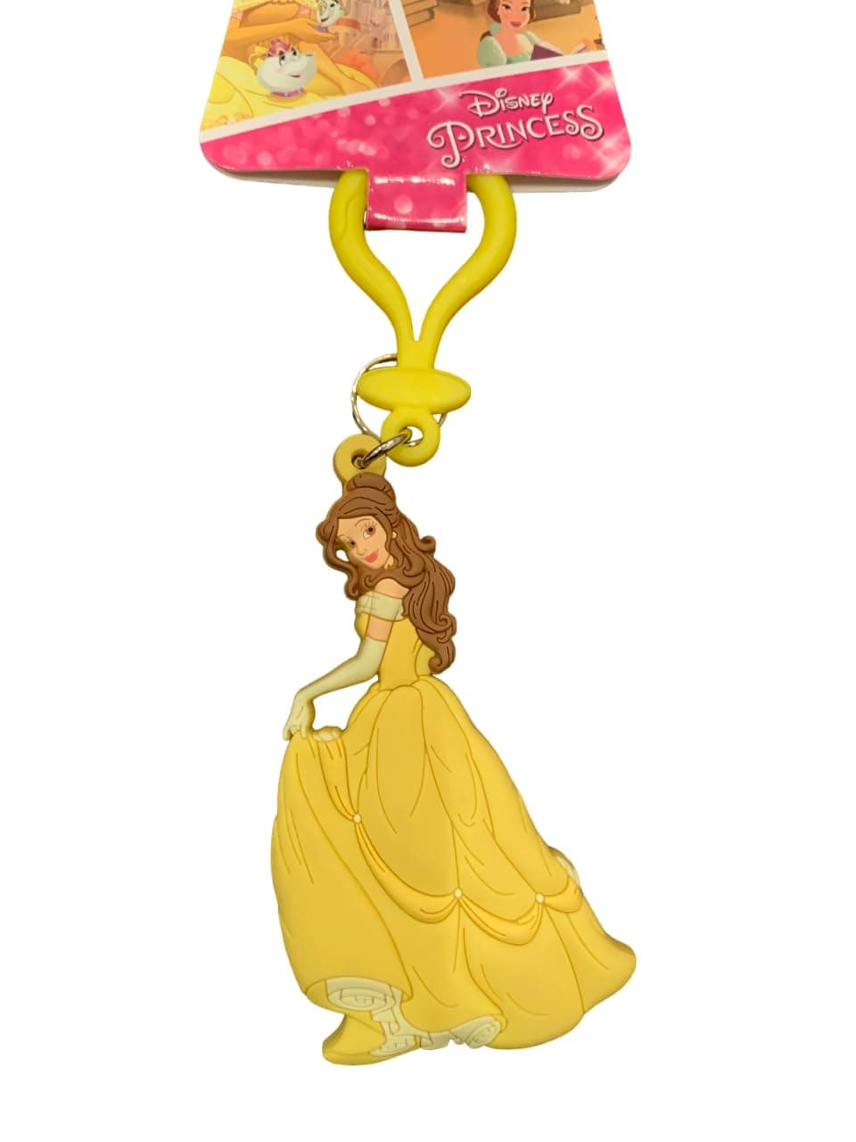 Disney Soft Touch PVC Keyring Princess Belle