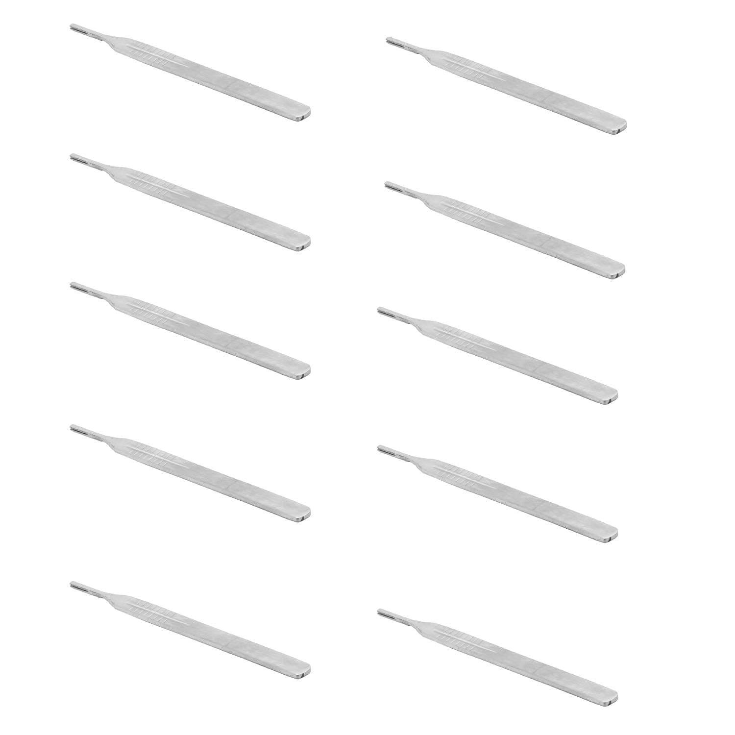 Octus O-BPH-2.28_3 Stainless Steel BP Handle| Scalpel Handle (Pack of 10)