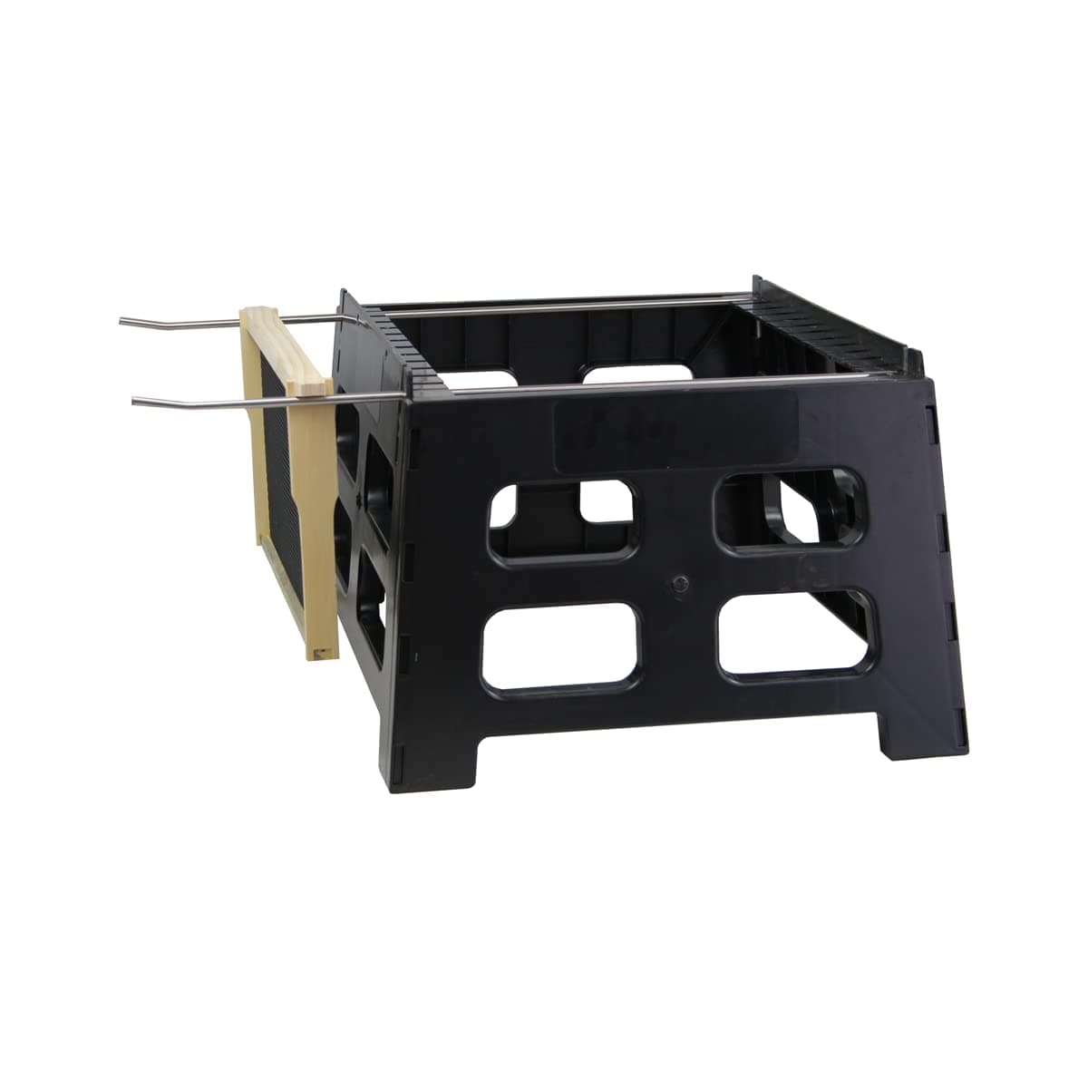 Durable Plastic and Metal 10-Frame Beehive Stand: Elevate & Protect Your Hive