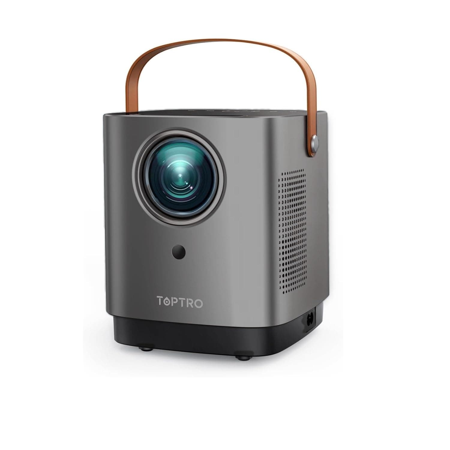 TOPTRO [Electric-Focus] 5G WiFi Bluetooth Projector, TR23 Mini Projector Support 1080P, 15000 Lumen, 4D/4P Keystone& Zoom, Latest Dust-Proof Portable Projector, Outdoor Projector for iOS/Android/PS5