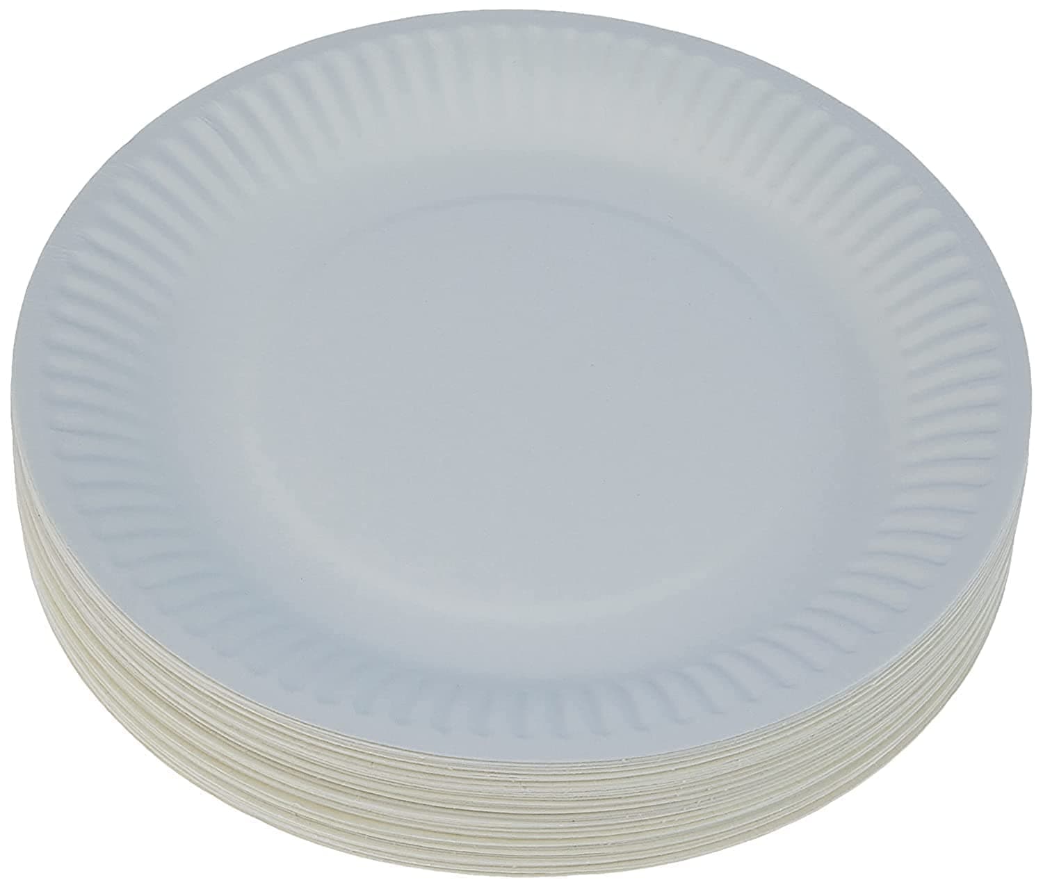 Disposable Paper Plate - 7 - 100 Pcs