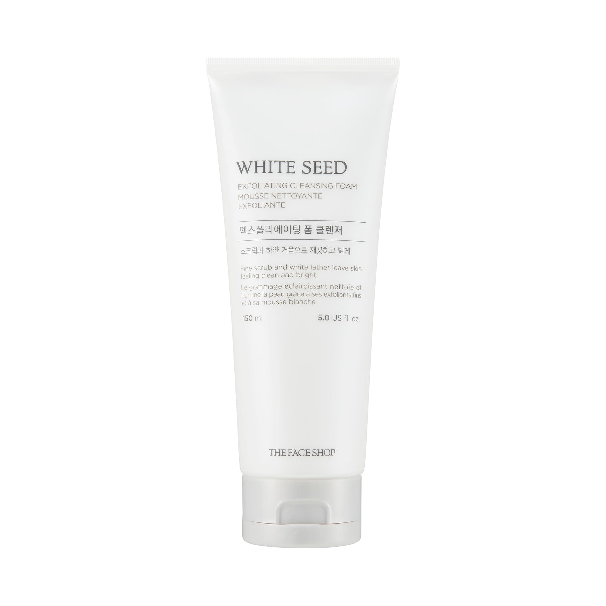 White Seed Exfoliating Cleansing Foam, 5.07 fl. oz.