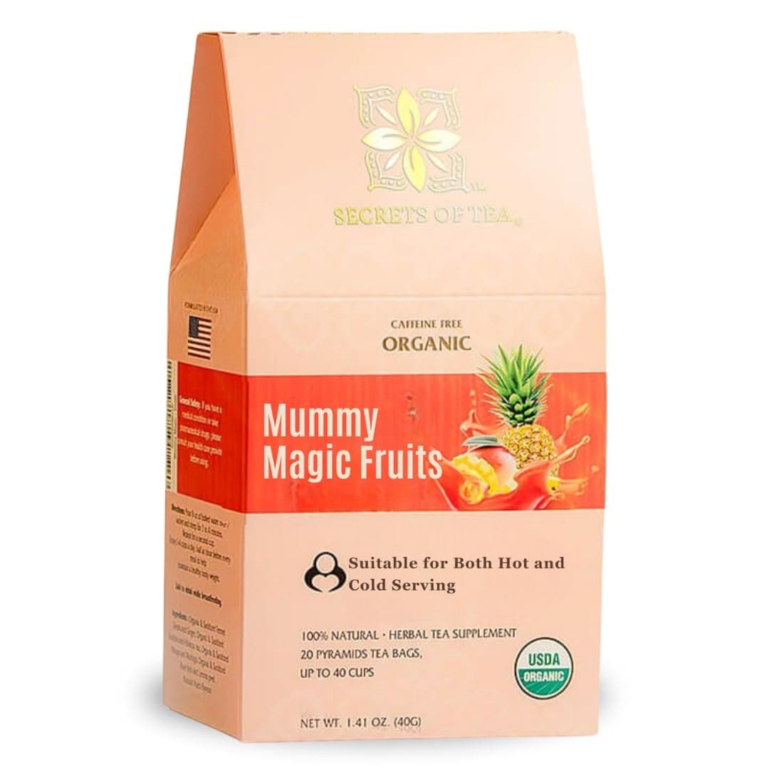 Secrets Of Tea Mummy Magic Tea- Up to 40 Servings - 20 Count- 40 Servings (1 Pack)