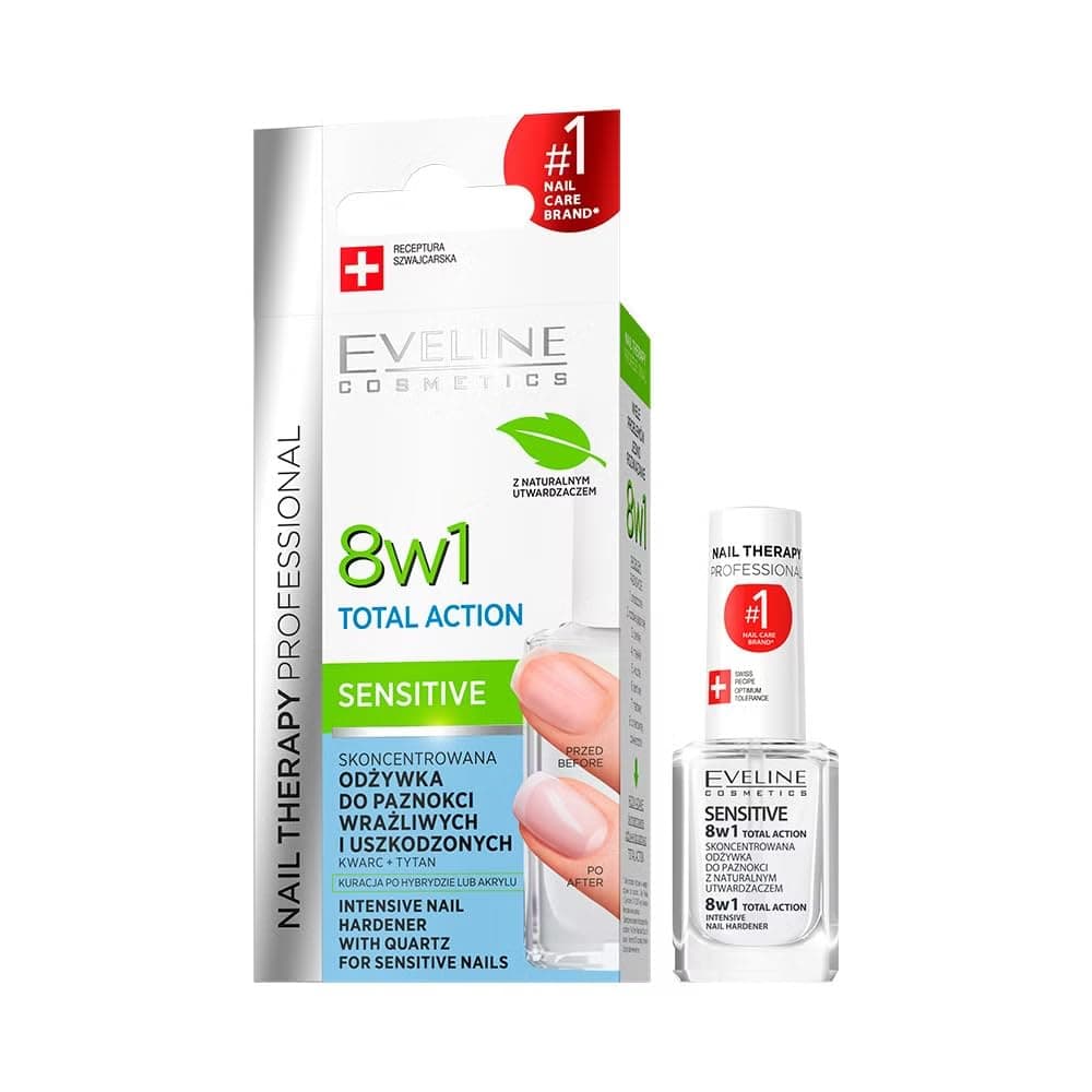 Conditionneur D'Ongles 8W1 Sensitive 12 ml 12 ml