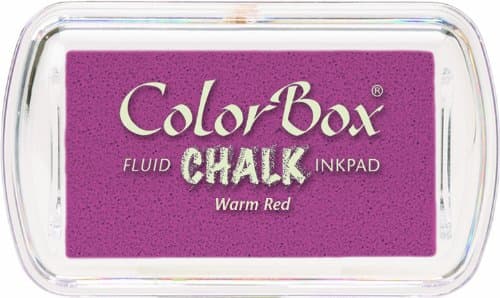 ColorBox Chalk Mini Ink Pad, Warm Red