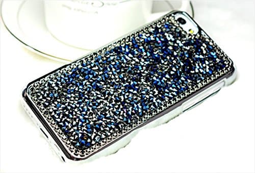Docomo iPhone 6s Plus/6 Plus case,Luxury Bling Crystal 3D Diamond Pattern,Sparkly Handmade Rhinestone, Soft TPU Silicone Bumper Cover Perfect Fit for Apple iphone 6s Plus 5.5 inch
