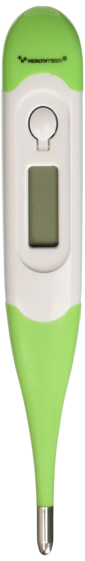 HealthTeam HT1857 Digital Thermometer with Beeper, Fast 10 Second Response, Dual Scale °F or °C Readout