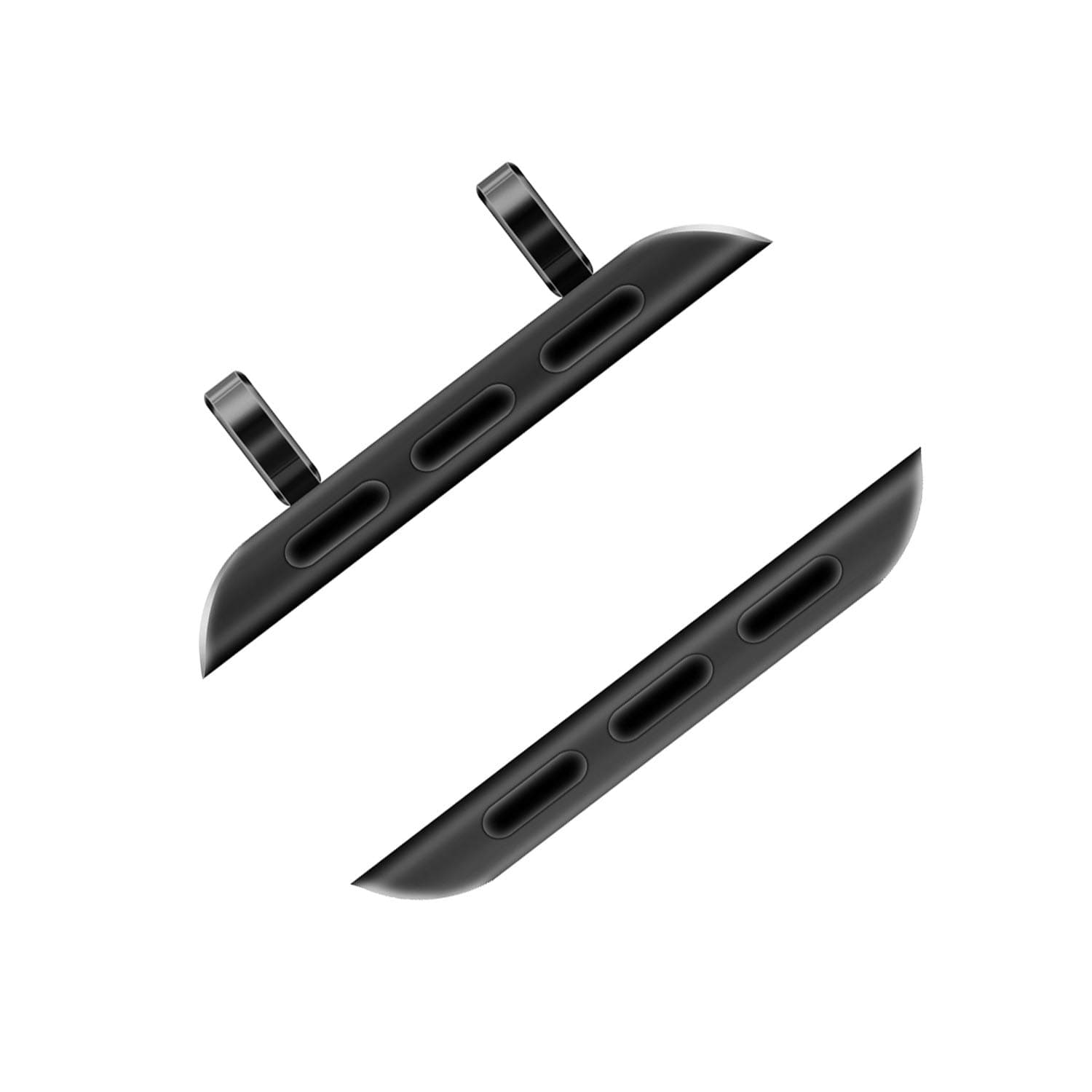 AsiaFly Necklace Pendant Compatible Apple Watch, Infinity & Double Loop Connector for Apple Watch Series 4, Series 3, Series 2, Series 1 Sport & Edition - Black 38/40mm Double