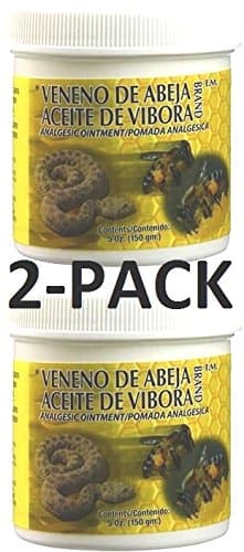 Veneno De Abeja Aceite De Vivora 5 oz. 2-PACK