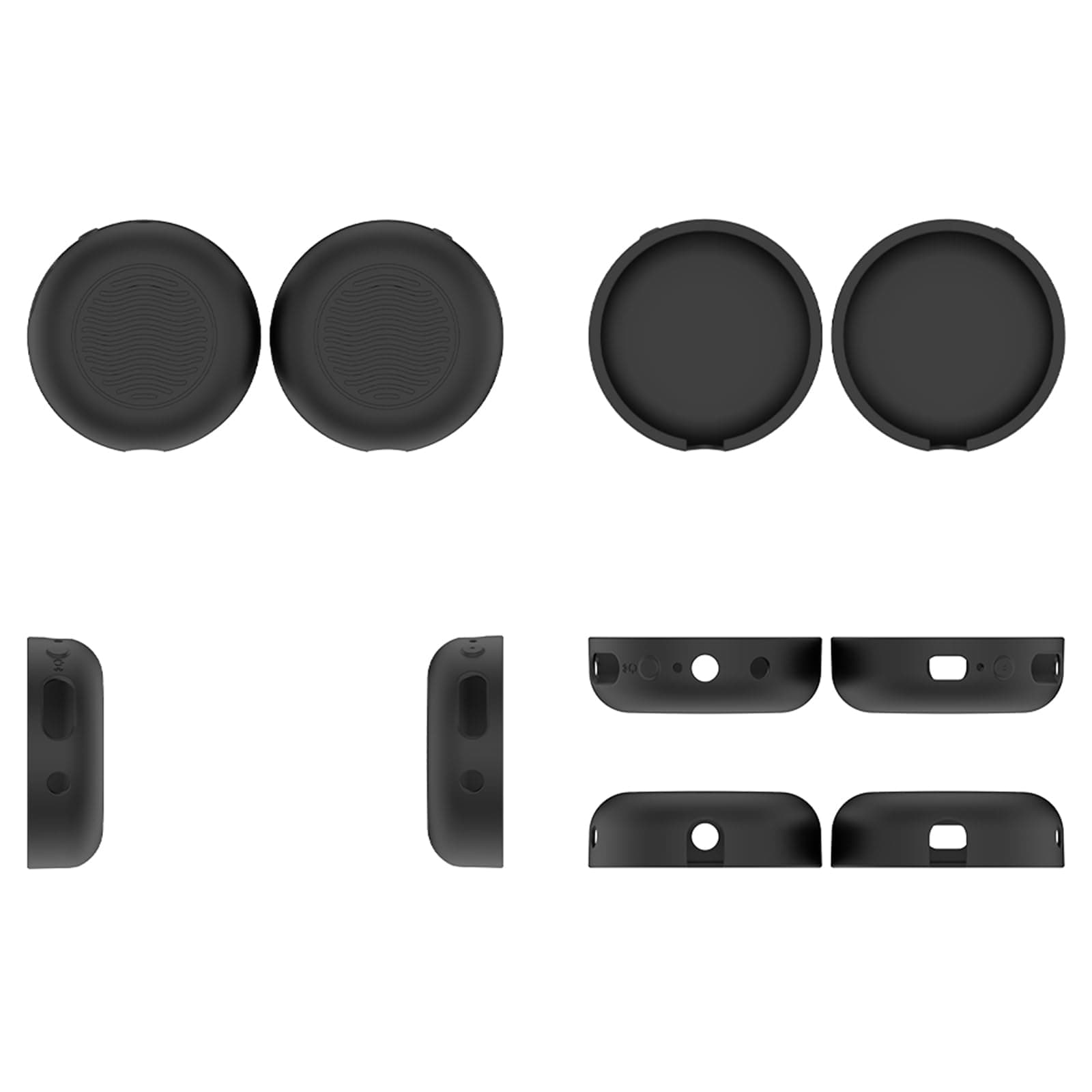 Silicone Ear Pad for CMF by Nothing Headphone Pro Ear Cushions Pad Cover (Black)