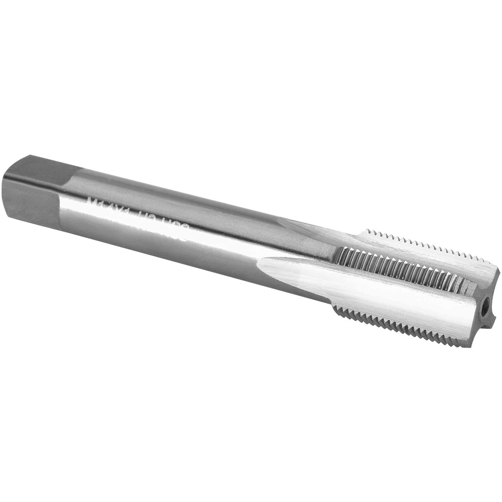 Burkit M14 X 1 Thread Tap Right Hand, HSS M14 x 1.0 Straight Fluted Machine Tap