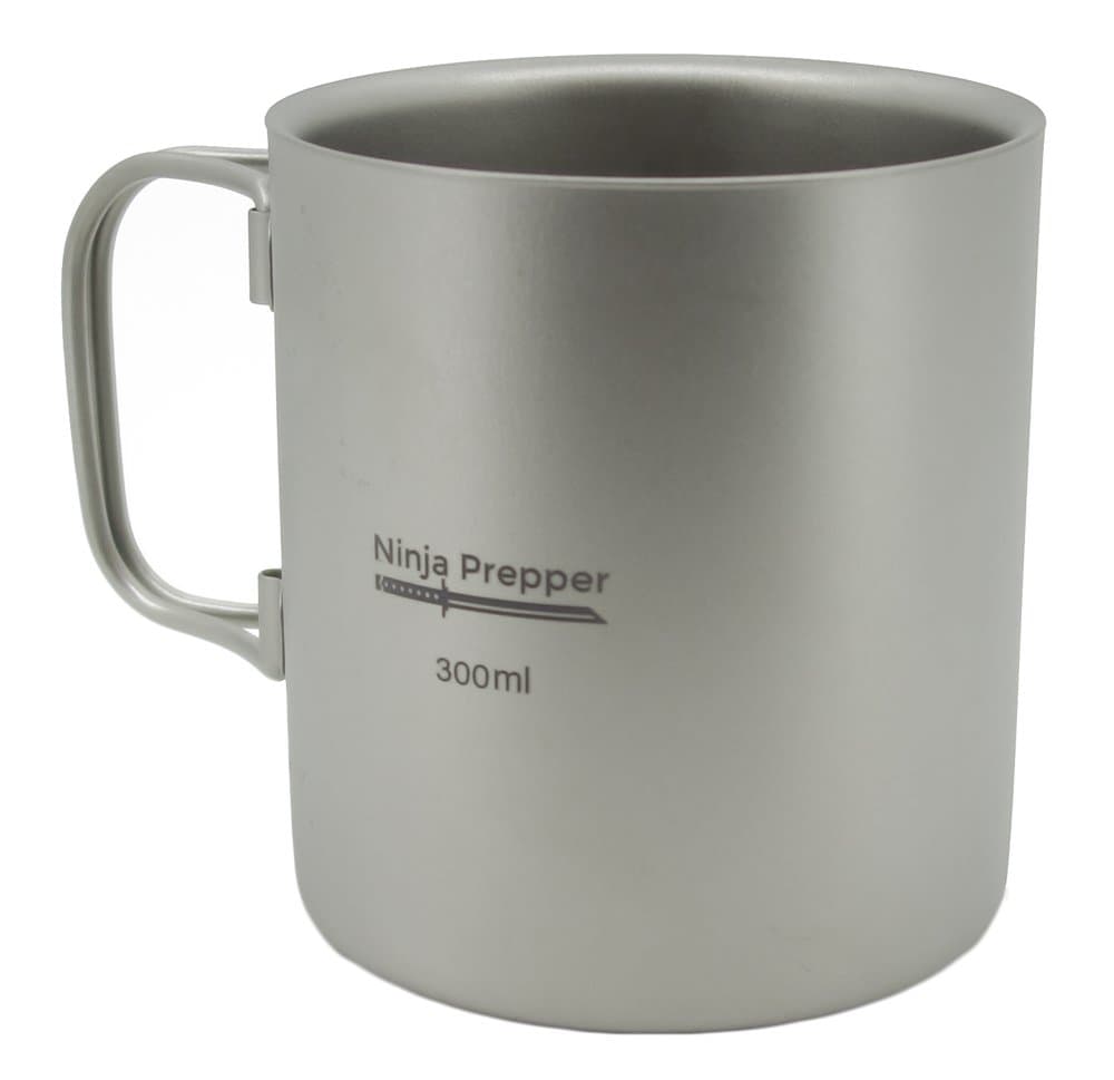 Ninja Prepper Mizu, The Insulated Titanium Mug