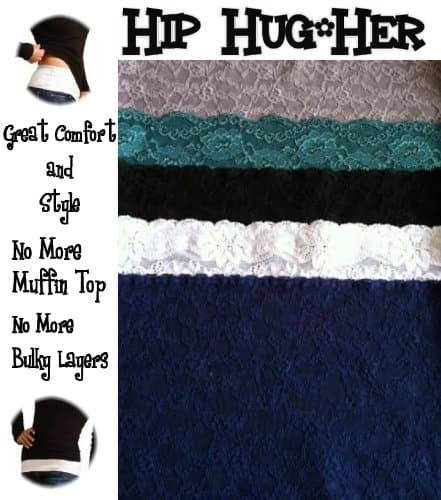 Dessas Danty Hip Hug Her Top Lace Layer Accessory - Black - Size Small - Medium