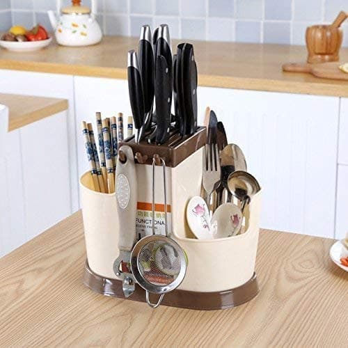 Drake Multi Functional Kitchen Cutlery Storage Holder Stand Spoons, Knifes, Chopsticks, Forks Stand