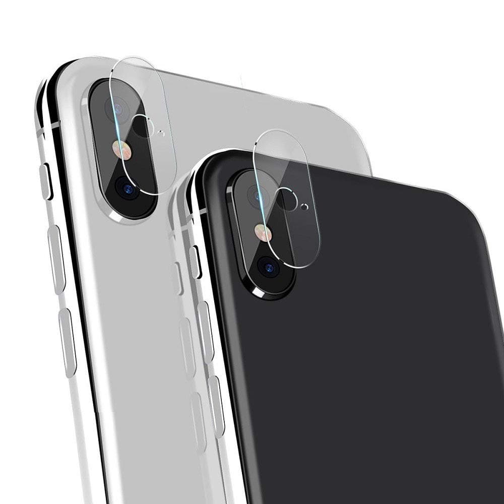 iPhone X Camera Lens Protector, iPhone X Camera Screen Protector 2 Pack 9H Hardness Anti-Scratch Explosion-proof Tempered Glass Protective Camera Lens Hard Protector Film for iPhone X/iPhone Xs/iPhone