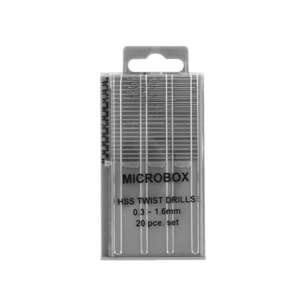 RDR4001 Microbox 0.3-1.6 mm Drill, Set of 20