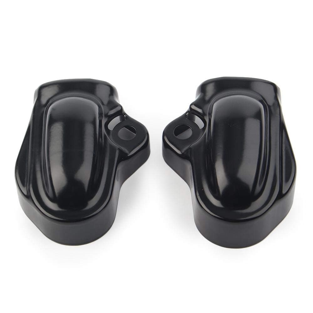 Three T Black Bar Shield Rear Axle Covers for Harley V-Rod VRSC Muscle VRSCF 2002-2017