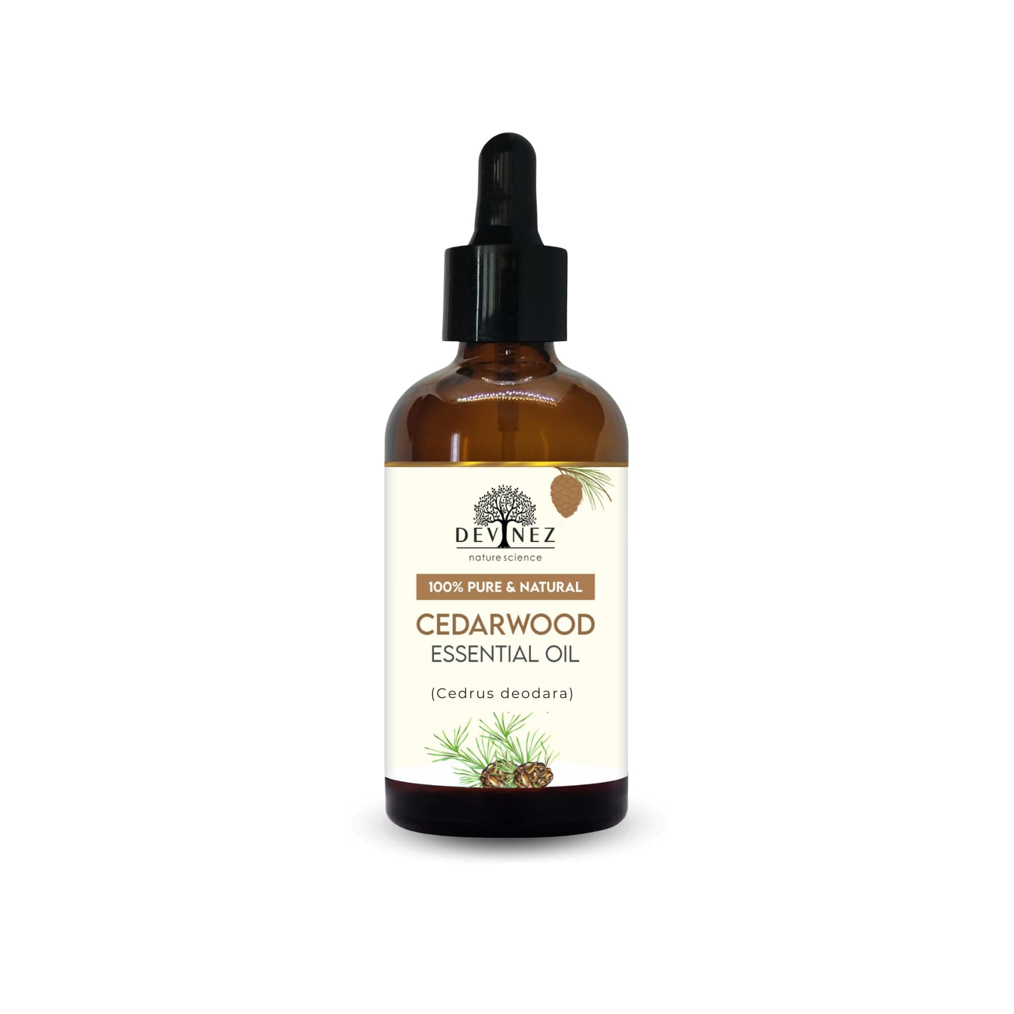 Cedarwood Essential Oil 30ml/ 1.01 Fl Oz | 100% Natural| for Aromatherapy & Hair Care