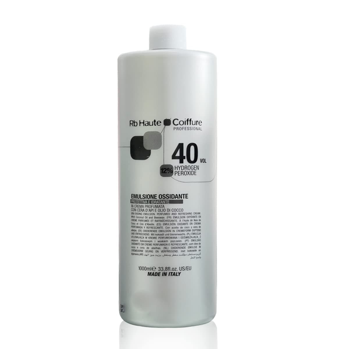 Renée Blanche Oxygen, Developer Hydrogen Peroxide Cream 40 Vol, 1000 ml